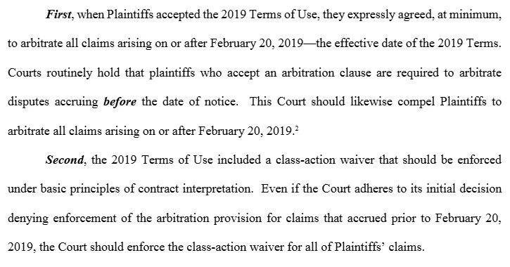  Binance wants arbitration for all members of securities class suit 