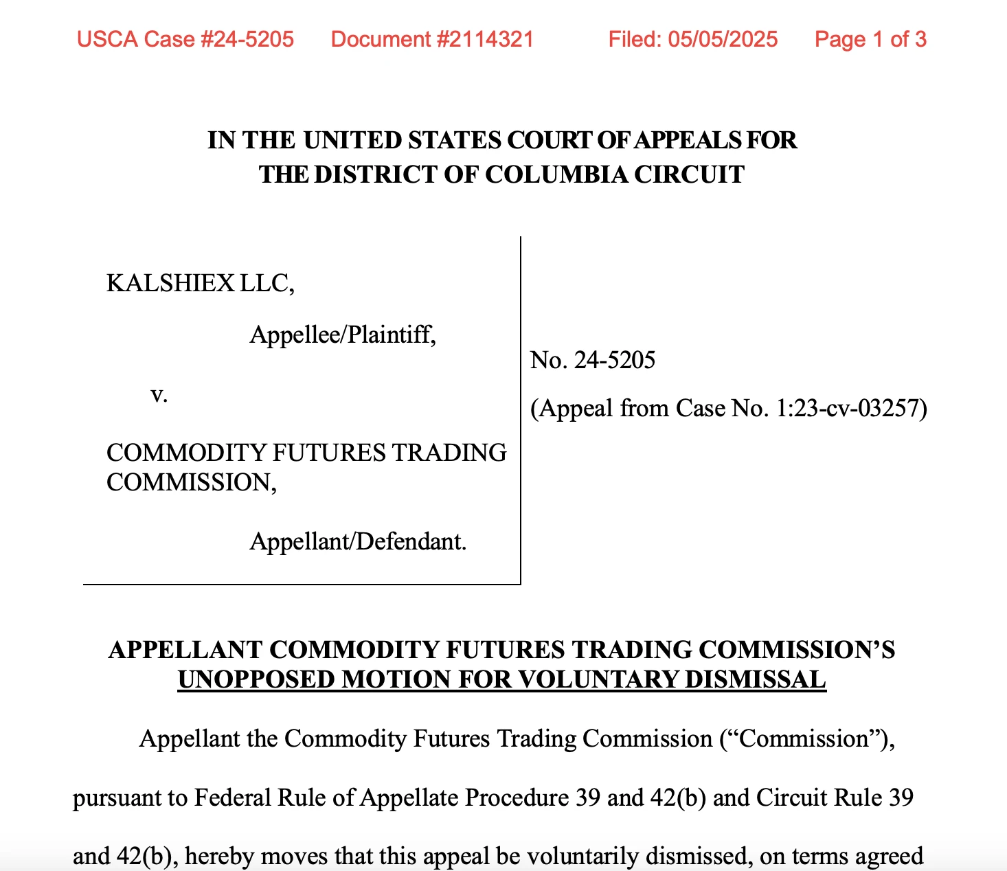  US regulator moves to drop appeal against Kalshi 