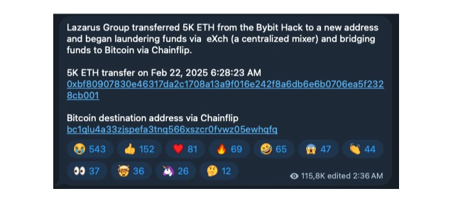  Germany seizes $38M in crypto from Bybit hack-linked eXch exchange 