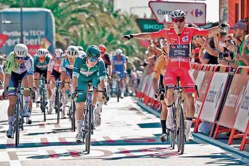 El belga Van Aert logra su primer triunfo en la Vuelta de España   