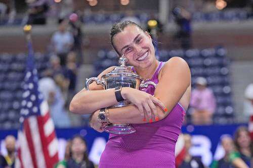 Sabalenka recibe el premio a Jugadora del Año de la WTA   