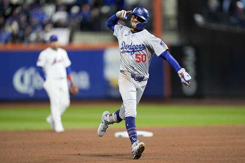 Dodgers, a un triunfo de la Serie Mundial; apabullan 10-2 a Mets   