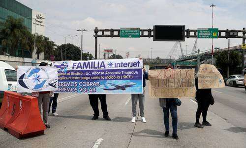 Exigen pago de indemnización en Interjet   