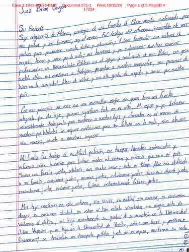 Sentencian a García Luna hoy; en carta al juez pide clemencia   