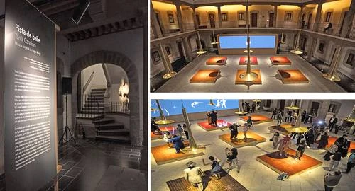 Tania Candiani instala en el Museo Kaluz una gran Pista de baile   
