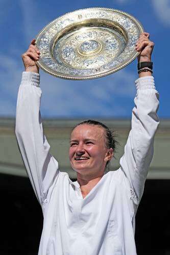 Krejcikova es la nueva reina de Wimbledon   