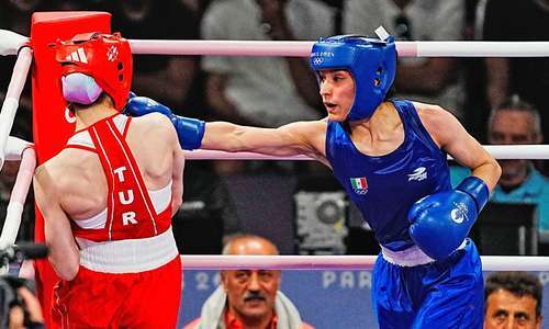 Fátima Herrera, sin miedo a nada,  hizo historia en el ring de París 2024    