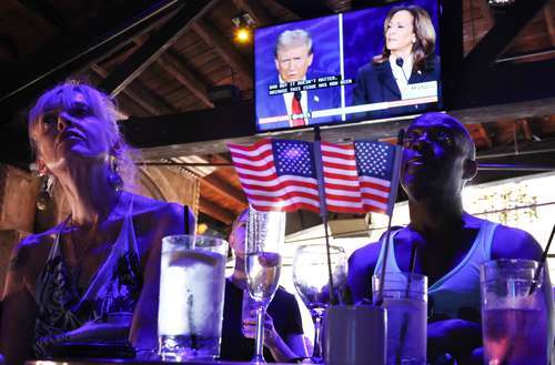 Harris y Trump; más teatro que debate en el frente a frente   