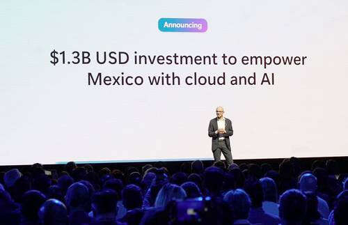 Microsoft invertirá mil 300 mdd en México en infraestructura de IA   