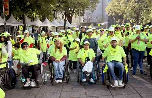 Personas con discapacidad toman otra vez las calles   