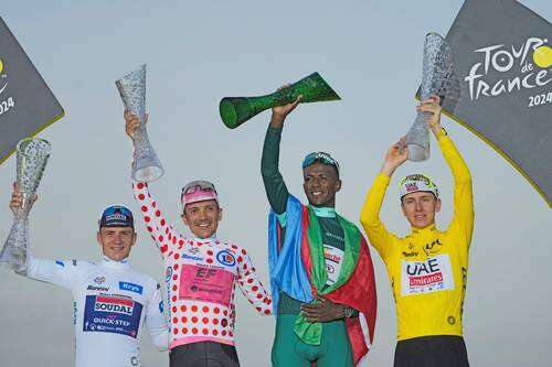 Conquista Tadej Pogacar por tercera vez el Tour de Francia   