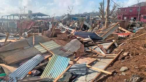 Ciclón deja cientos de muertos en Mayotte, archipiélago francés    