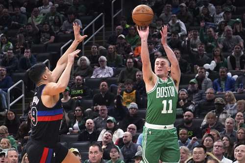  Celtics dominan a los Pistons de Detroit en el TD Garden  