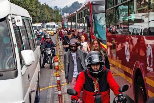 Bogotá: liberan puntos del megabloqueo camionero   