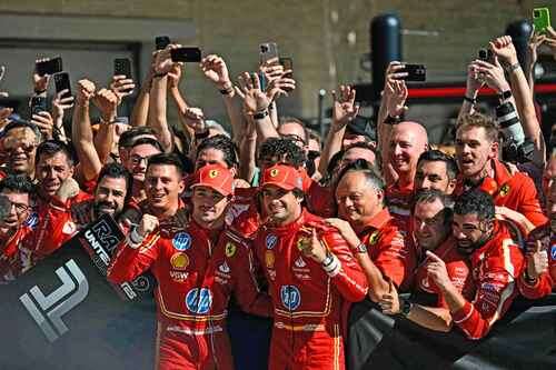 Ferrari logra el 1-2  en el Gran Premio  de Estados Unidos   