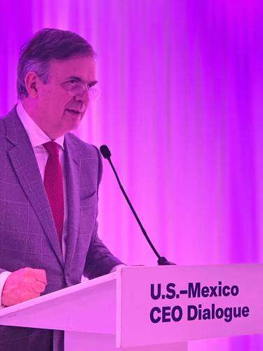 Convoca Marcelo Ebrard a defender el T-MEC; es “el mejor negocio” para el país   