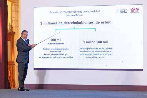 Congela el Infonavit 2 millones de hipotecas tasadas en minisalarios   