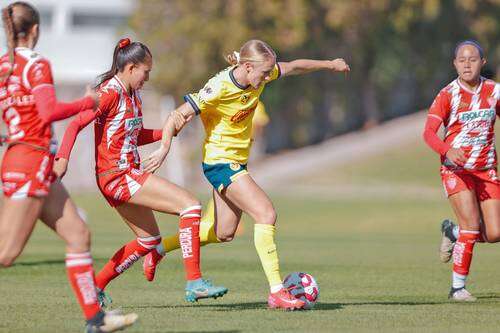 El América femenil golea 5-0 al Necaxa y mantiene racha invicta   