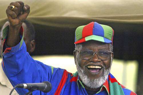 Murió Sam Nujoma, líder revolucionario y primer presidente de Namibia   