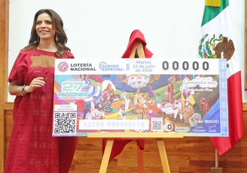 La Guelaguetza engalana el billete de la Lotería   