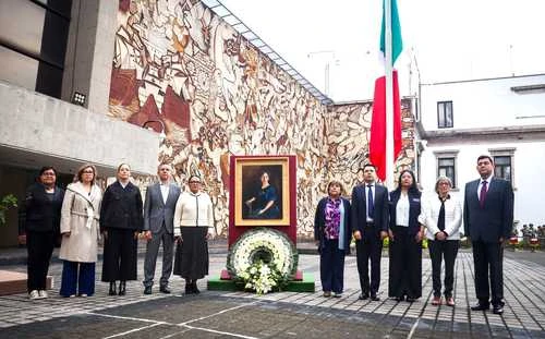Izan a media asta la Bandera por los 73 años del deceso de Sara Pérez Romero   