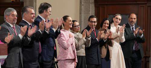 Espera Sheinbaum convencer a Trump de ventajas del T-MEC   