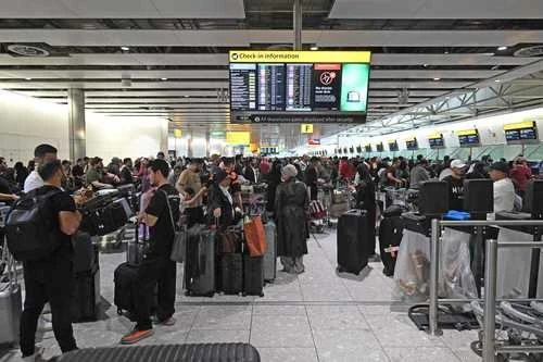 Caos en aeropuertos de Europa por ciberataque   