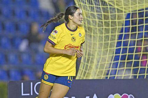 Debuta América en Liga Mx Femenil; vence a Cruz Azul 2-1   