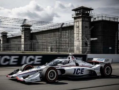ICE usa a IndyCar y O’Ward para promover centro de detención   