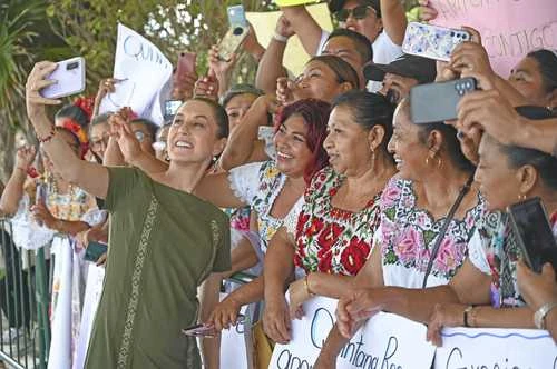 Nadie puede calumniar a AMLO; está en el corazón de México: Sheinbaum   