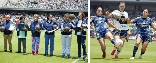 Homenaje a mundialistas por el Día Nacional de la Mujer Futbolista   