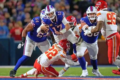 Un imparable Josh Allen lideró a Búfalo en victoria 28-21 contra Kansas   