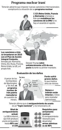 Irán, listo para reanudar conversaciones con EU sobre programa nuclear   