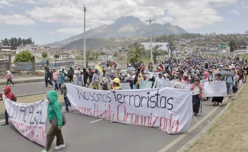 Mata el ejército a manifestante indígena en Ecuador: Conaie   