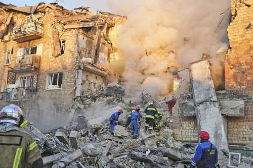 Lanza Rusia 31 misiles y 598 drones contra Kiev y otras urbes ucranias   