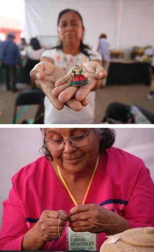 Falta de puntos de venta, el mayor reto para artesanos de fibras vegetales   