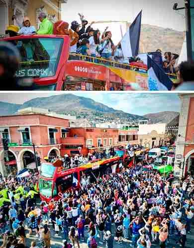 Las Tuzas celebran con desfile de campeonas su histórico título   