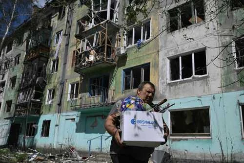 Incursión rusa rompe la línea defensiva ucrania en Donietsk   