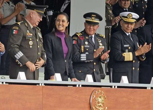 La Guardia Nacional consolida su sentido propio y separado del Ejército: Sheinbaum   