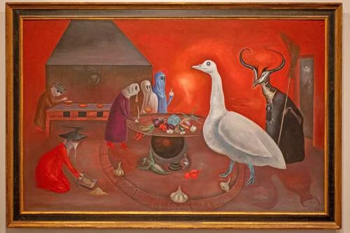 Aloja el Palacio Real primera gran retrospectiva de Leonora Carrington en Italia   