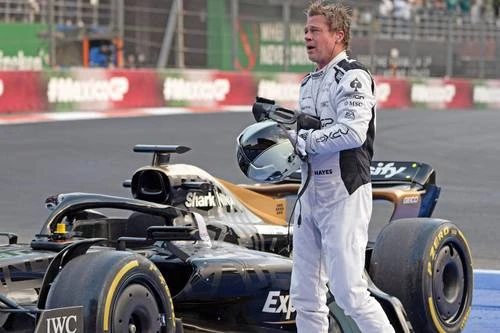Amo a Checo; no me gustó cómo terminó la temporada pasada para él: Brad Pitt   