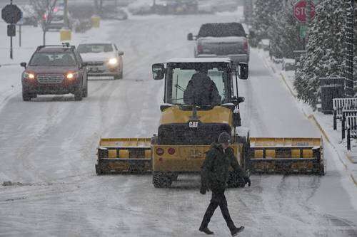 Fuertes nevadas en EU   