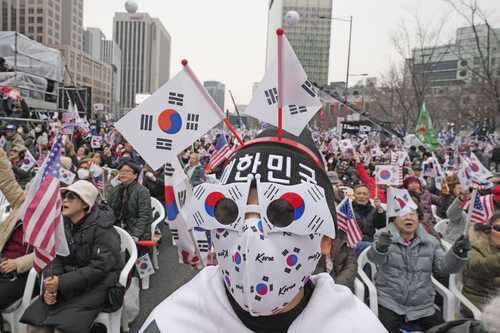 Corea del Sur: marchas a favor y en contra de Yoon Suk-Yeol   