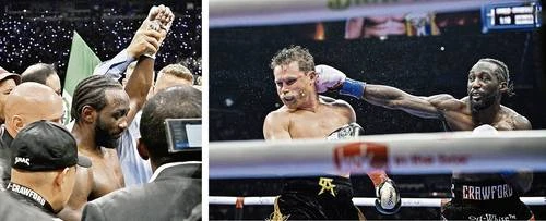 Con virtuosismo, Crawford derrota al Canelo Álvarez y le arrebata sus cinturones   
