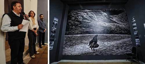 Exponen obras de Leopoldo Méndez, creador que practicó la estampa como acto político   