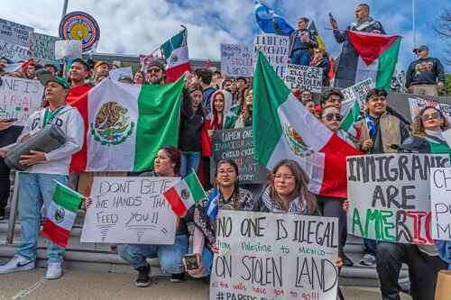 Protesta en California   