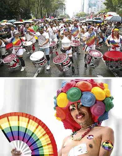 Exigen “cancha pareja” en multitudinaria fiesta LGBT+   