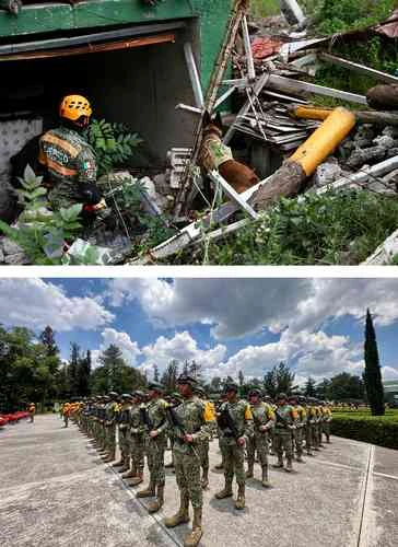 Integran mil 500 efectivos cuerpo élite del Ejército para desastres   