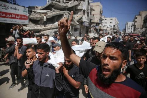 Ataque aéreo de Tel Aviv en Gaza deja 10 muertos y 20 lesionados   