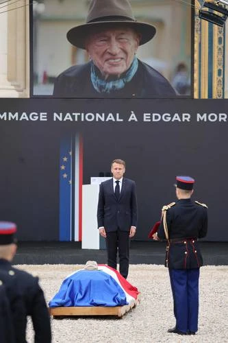 Homenaje a Edgar Morin en París   